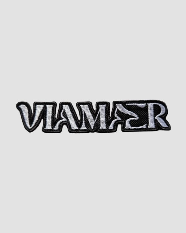 Embroidered Viamaer logo patch